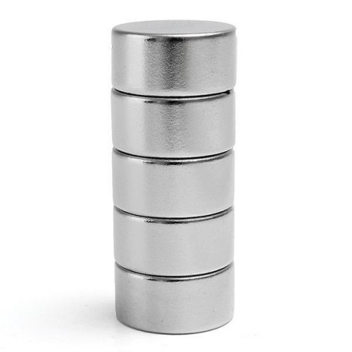 5PCS N52 20mmx10mm STRONGEST Neodymium Cylinder Disc Earth Magnet 20x10 Magnets