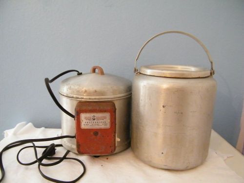 Vintage farm master pasteurizer with bucket - tested-works  dairy - goat - milk for sale
