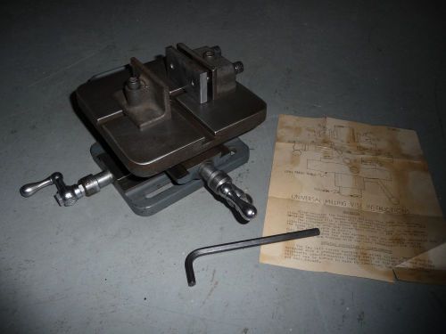 Atlas xy comp vise for lathe, milling machine, drill press, shaper, grinder etc. for sale