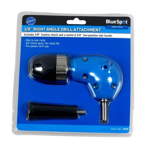 Right Angle Drill Attachment - Blue Spot Two Position Side Handle Diy Tools