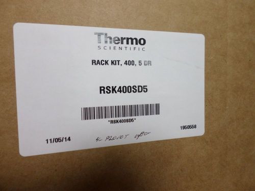 Thermo scientific shelf kit 4 freezer racks 80 boxes for revco uxf400, hfu400t for sale
