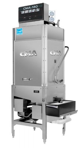 Cma dishmachines pot &amp; pan door type dishwasher high temp 60 racks/hr - cma-180t for sale
