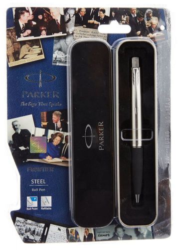 Parker frontier stainless steel ball pen for sale