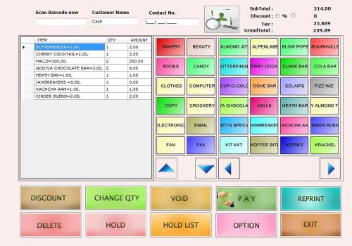 Retail store software 2016, inventory, sale , receipt, reports for sale