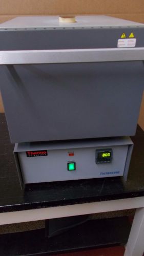 Thermo scientific f48028 muffle furnace 1200°c ashing heat treating lab chemist for sale