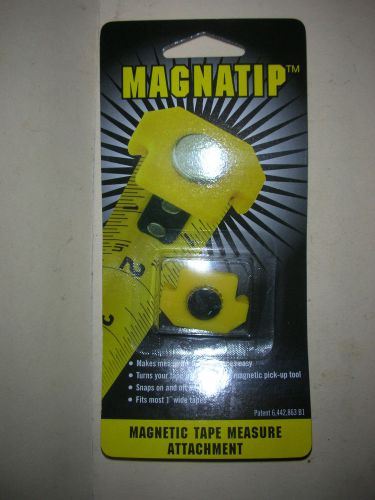Magnatip Magnetic Tape Measure Attachment - For 1&#034; Wide - New!!!!!!!!!