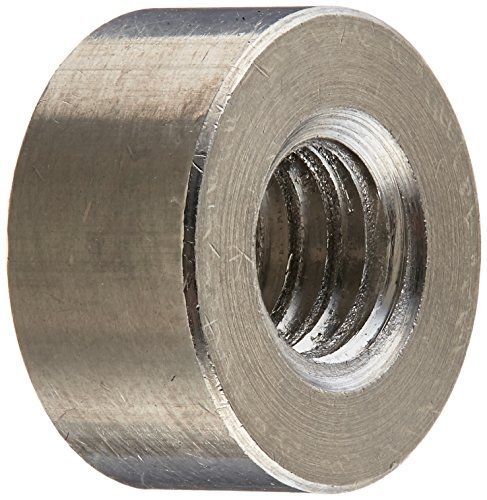 Small Parts Round Standoff, Stainless Steel, Female, 1/4&#034;-20 Screw Size, 0.5&#034;