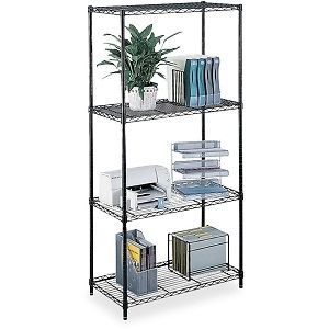 Safco commercial wire shelving for sale