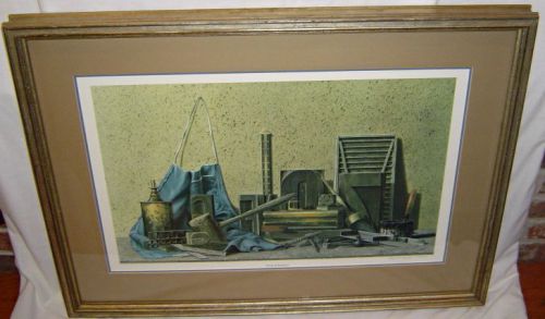Limited Edition- Tools of Freedom- Ward H. Nichols- Signed Lithograph #1698/2000