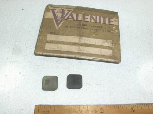 VALENITE SEC-426 CARBIDE INSERTS (10 PCS)  GRADE VC4