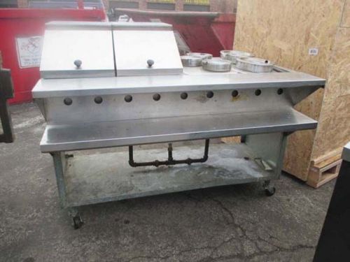 4 Compartment Gas Steamtable