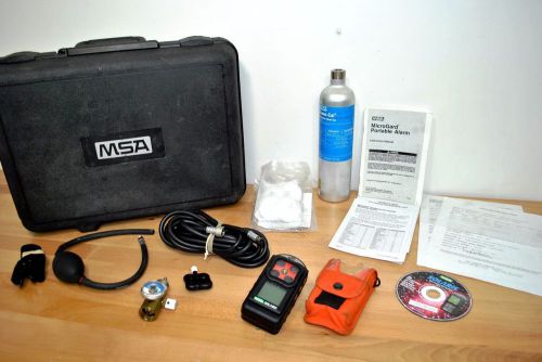 MSA Solaris LX Portable Multi-gas Detector Kit Calibration Check Flow Control