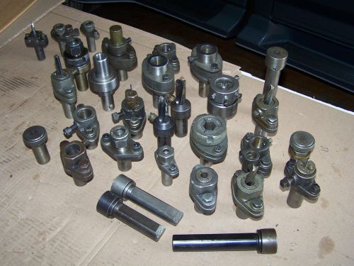 (lot - 31 pieces) Screw machine turret tooling, Brown &amp; Sharpe, others