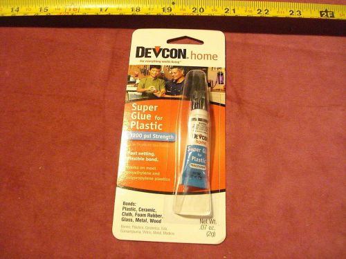 (3270.) Devcon Super Glue for Plastic 2 gm
