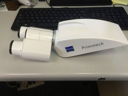 New Zeiss PrimoTech PrimoStar Binocular Microscope Head #425538-9000