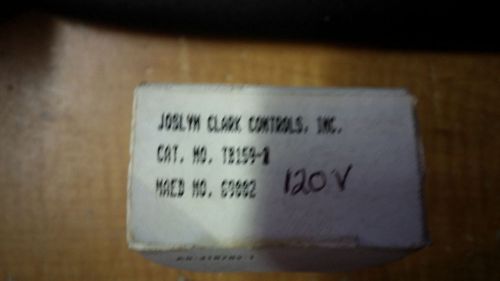 JOSLYN CLARK TB159-1 NEW IN BOX 120V REPLACEMENT COIL SEE PICS #B2