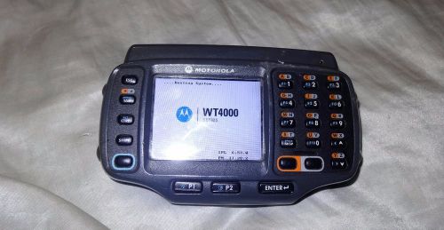 Symbol Motorola WT4090-N2S1GER Wireless Wrist Mount Wearable W/4 BATTERIES