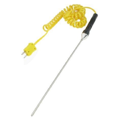 Uxcell k type -50-700c thermocouple probe temperature sensor 200mm x 3mm for sale