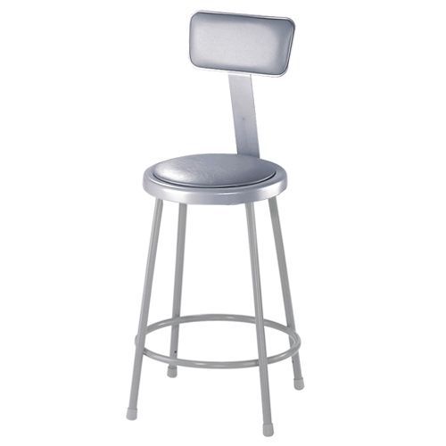 National public seating heavy-duty padded stool - 6424b for sale