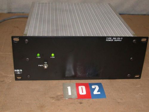 MKS Instruments power supply type 260 PS-3 free ship