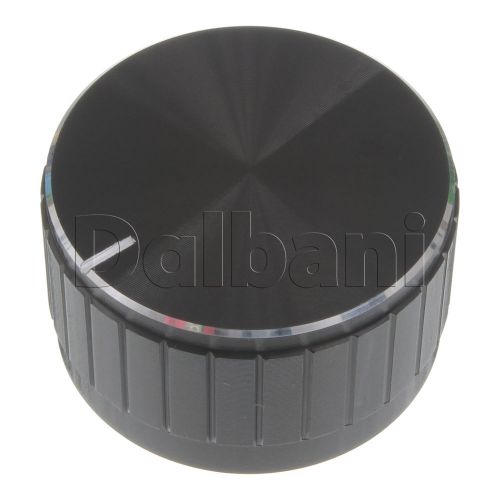 20-05-0008 new push-on mixer knob black metallic 6 mm metal for sale