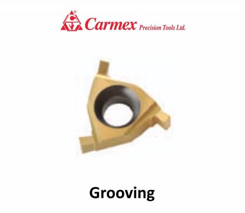 CARMEX Precision Tools Carbide Grooving Insert Mteric mm Grade BXC / BMA