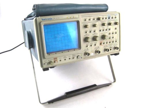 Tektronix 2430A Digital 150Mhz 2-Channel GPIB Portable Storage Oscilloscope