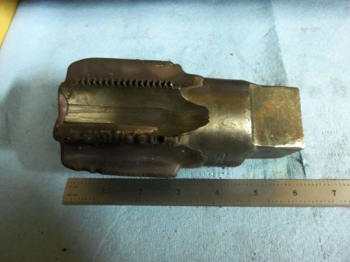 2 1/2 8 npt pipe tap 2.500 made in usa 2.500 n.p.t. toolmaker metalworking tooli for sale