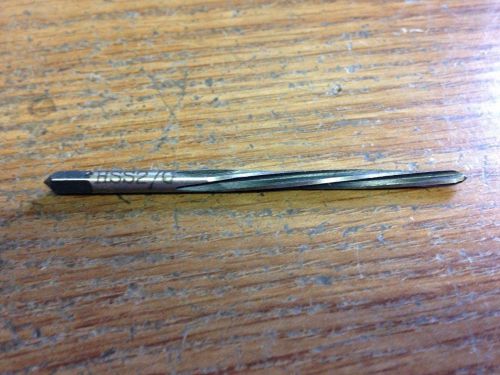 #2/0 high speed steel spiral flute taper pin reamer for sale