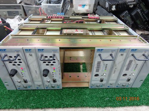 Rf technology eclipse series uhf r500 receiver / t500 exciter 19&#034; rack mount #1 for sale