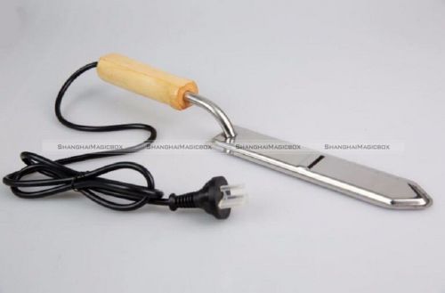Electric Uncapping Knife Honey Scraper Stainless Steel Extractor 110V USA Plug