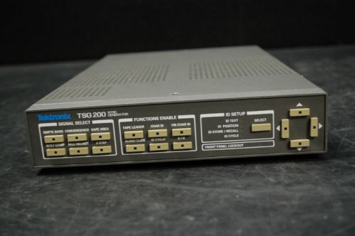 Tektronix TSG-200 NTSC Television Generator