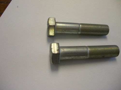 Fastenal hex head cap screw bolt 5/8-18 x 3&#034; grade 5 (package of 2) steel, zinc for sale
