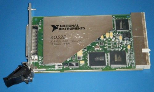 *Tested* National Instruments NI PXI-6052E Multifunction 16-Bit DAQ for PXI