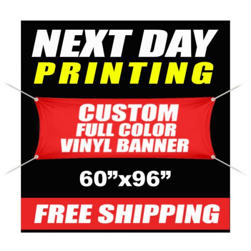 5&#039; x 8&#039; Custom Vinyl Banner High Quality Full Color 13oz Vinyl - Creator Print