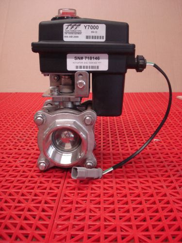 Electric 2&#034; ss swing out ball valve assembly 89i w/eh2 actuator  new for sale