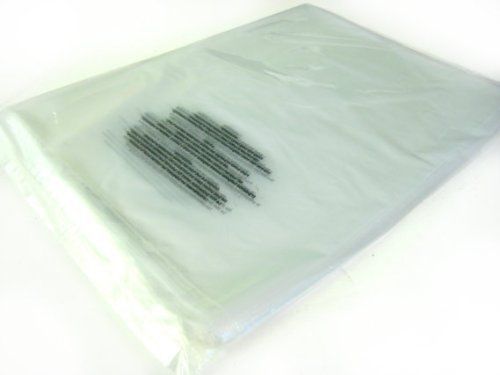 BHG Suffocation Warning Poly Bag, 1.5ml Self-sealed, 100 Count (12x18)