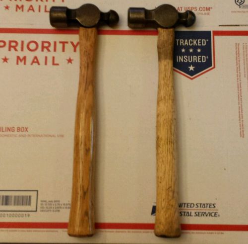 Lot of (2) ARMSTRONG 12 oz. Ball Peen Hammers 69-446 MADE IN USA Buy Used &amp; SAVE