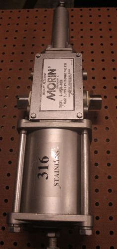 MORIN ROTARY ACTUATOR S-023U-D000 Stainless 316