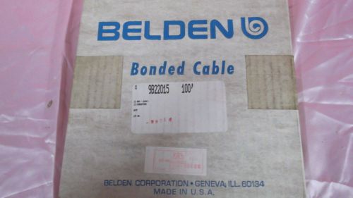 FLAT RIBBON CABLE NEW  22  GUAGE  15   CONDUCTORS MADE BY BELDEN 100 FOOT ROLLS