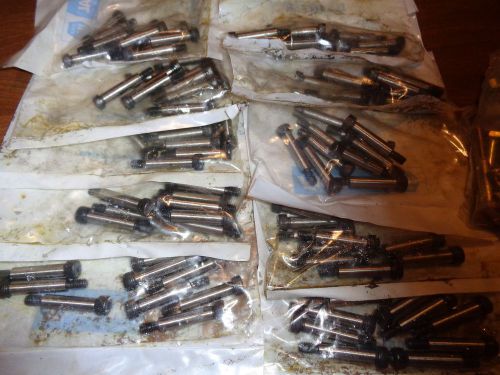 Lot of 100 socket head 5/16 x 1-1/4 shoulder bolt stripper screw for sale