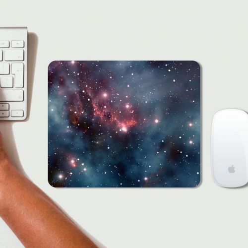 New Blue and Pink Nebula Mouse Pad Mats Mousepad Hot Gift