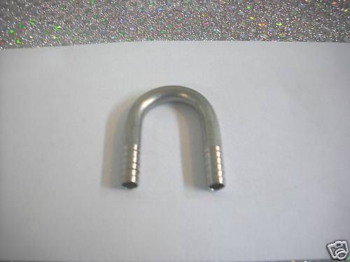 Stainless fitting u-bend 1/4&#034; barb x 1/4&#034; barb, ccp# 27231 for sale