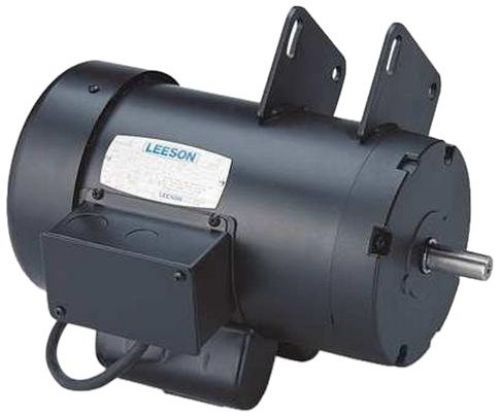 Leeson 120728.00 Contractors Saw Motor, 1 Phase, 145Y Frame, Round Mounting,