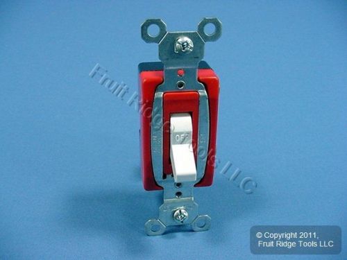 Pass &amp; seymour white commercial toggle light switch 20a bulk cs120-w for sale