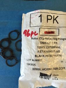 Retaining Ring Rotor Clip DSH-12ST PA, 12 mm Steel, 96pcs