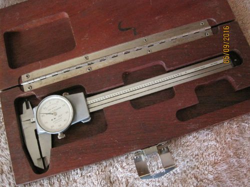 Brown &amp; Sharpe Dial Caliper * 6 in * Tempered Stainless * Swiss Made * 599-579-4