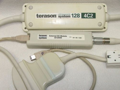 Terason Ultrasound System Probe 128 4C2 with External DC Module
