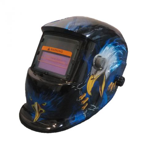 1x Welding Helmet Auto Darkening MIG TIG Grinding ARC Mask Solar Adjustable 1HY