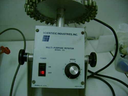 Scientific Industries Inc Multi-Purpose Rotator Mixer Model 151